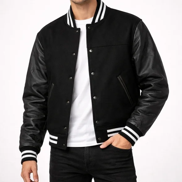 New Brutul Bee Varsity Letterman Jacket - Picture 1 of 12